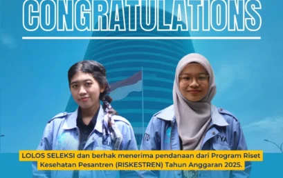 Dua Mahasiswa S1 Teknik Biomedis TelU Berhasil Lolos Seleksi Pendanaan Program Riset Kesehatan Pesantren (RISKESTREN) 2025